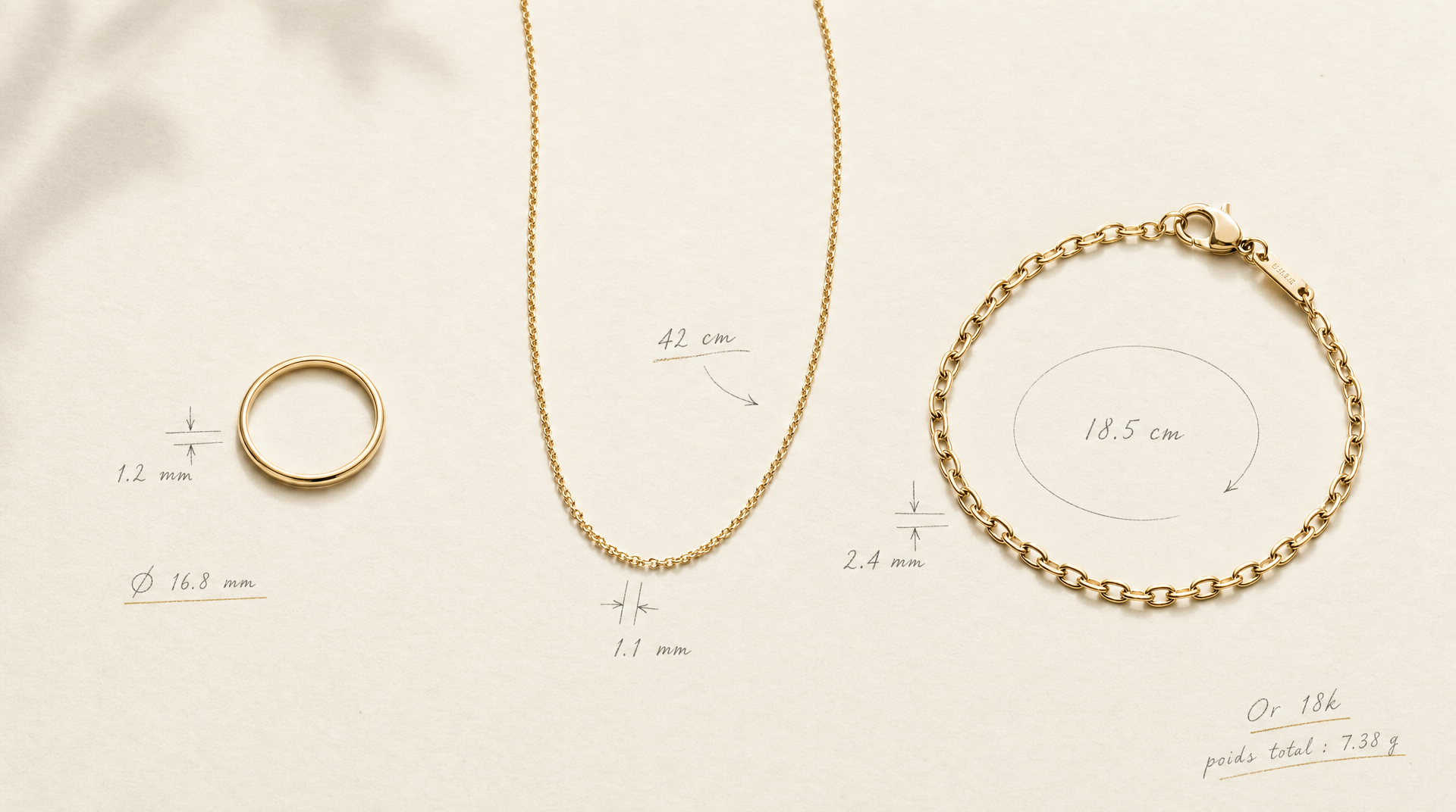 サイズの選び方 — リング・ネックレス・ブレスレット採寸ガイド | Misy Jewelry