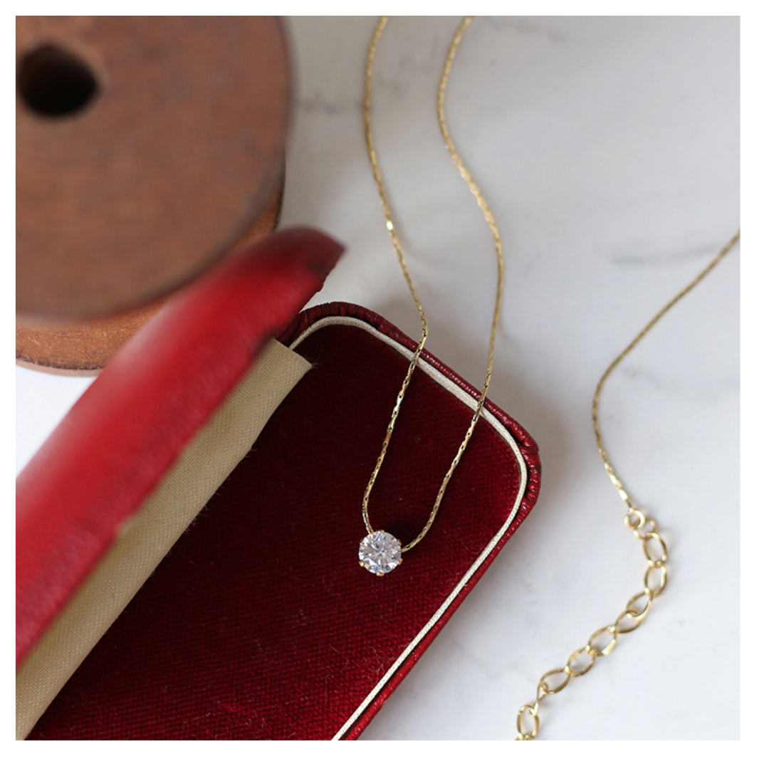 316L Only Zirconia Necklace 詳細画像8|Misy Jewelry