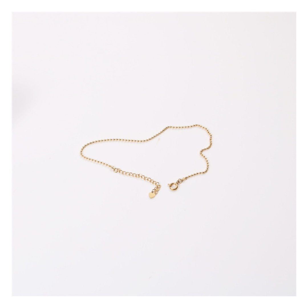 Cubic Anklet — ディテール | ブレスレット | サージカルステンレス316L | Misy Jewelry