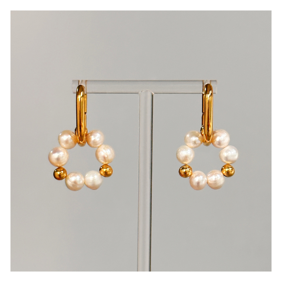 316L Circle Perl Pierce — ディテール | リング | サージカルステンレス316L | Misy Jewelry