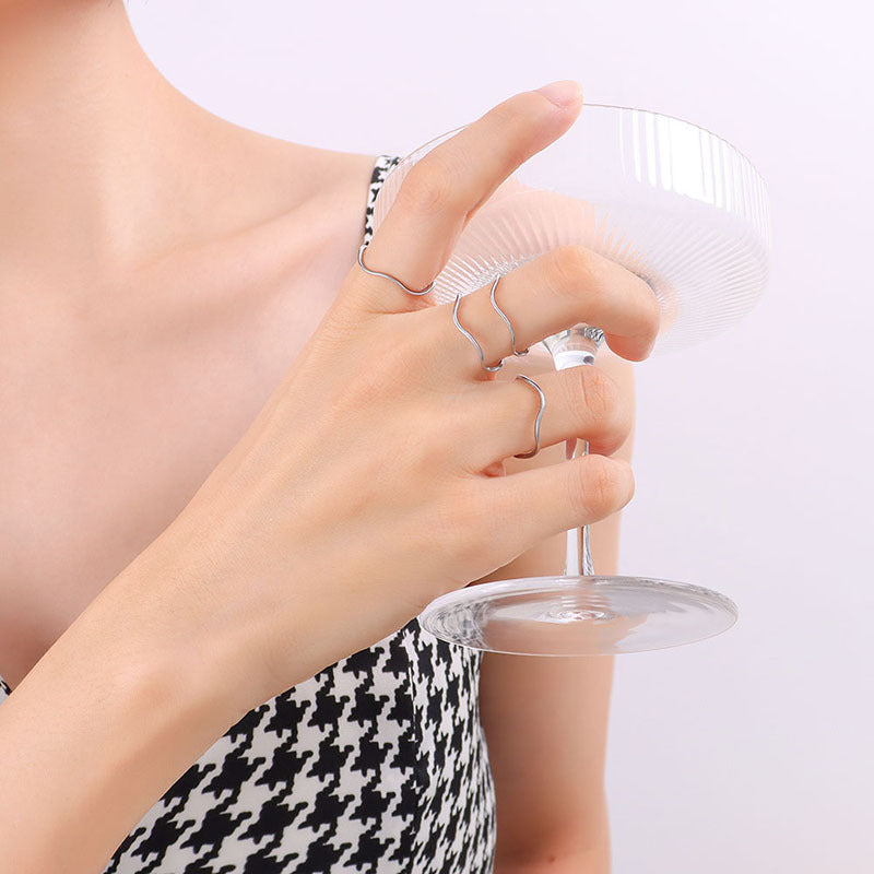 316L wavy ring — ディテール | リング | サージカルステンレス316L | Misy Jewelry