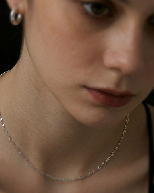 316L Petal choker necklace