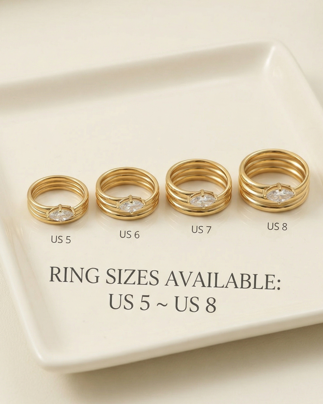 316L Zirconia Tripple Layerd Ring — ディテール | リング | サージカルステンレス316L | Misy Jewelry