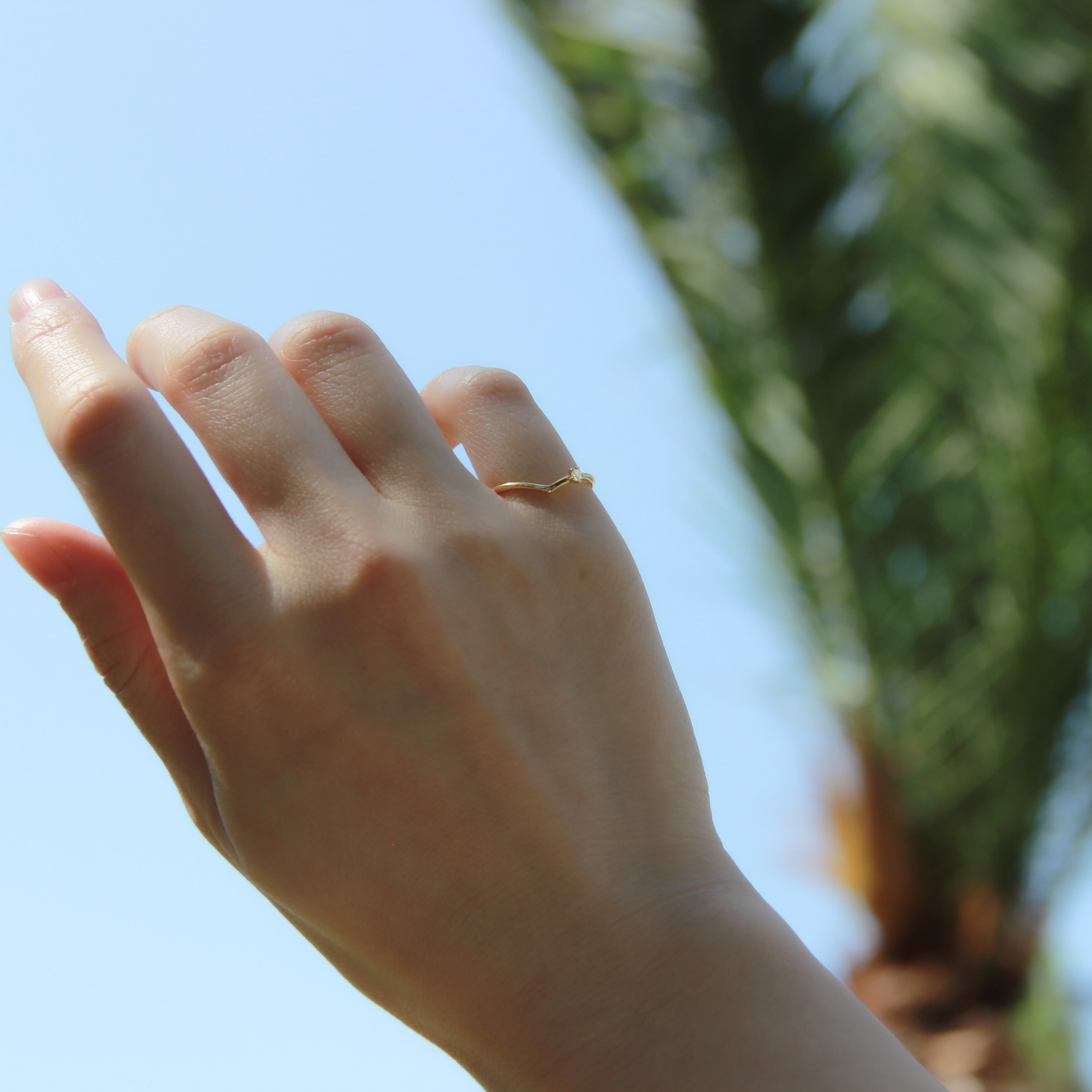 s925 V Ring — ディテール | リング | サージカルステンレス316L | Misy Jewelry