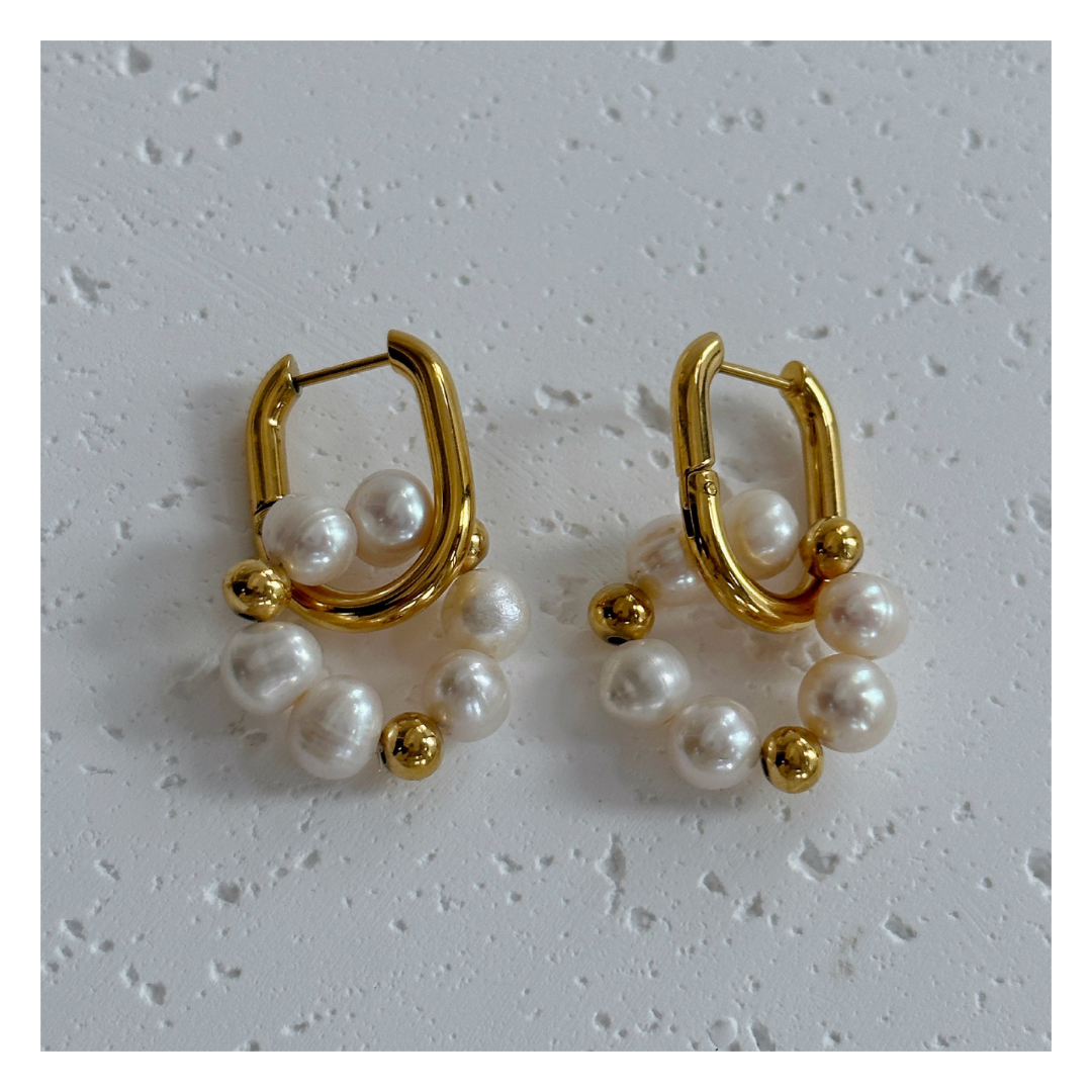 316L Circle Perl Pierce — ディテール | リング | サージカルステンレス316L | Misy Jewelry