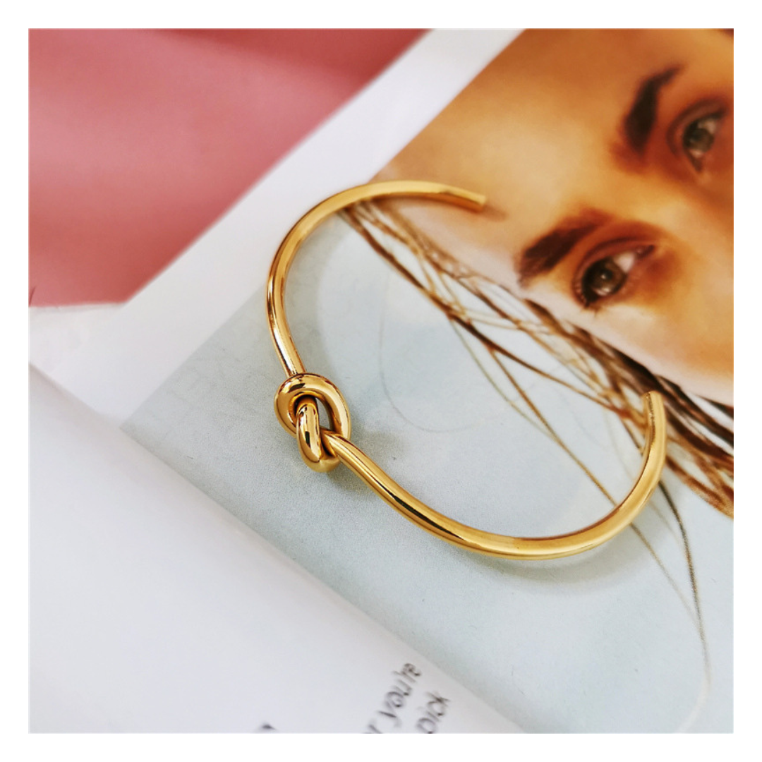 316L Knot Bangle — ディテール | ブレスレット | サージカルステンレス316L | Misy Jewelry
