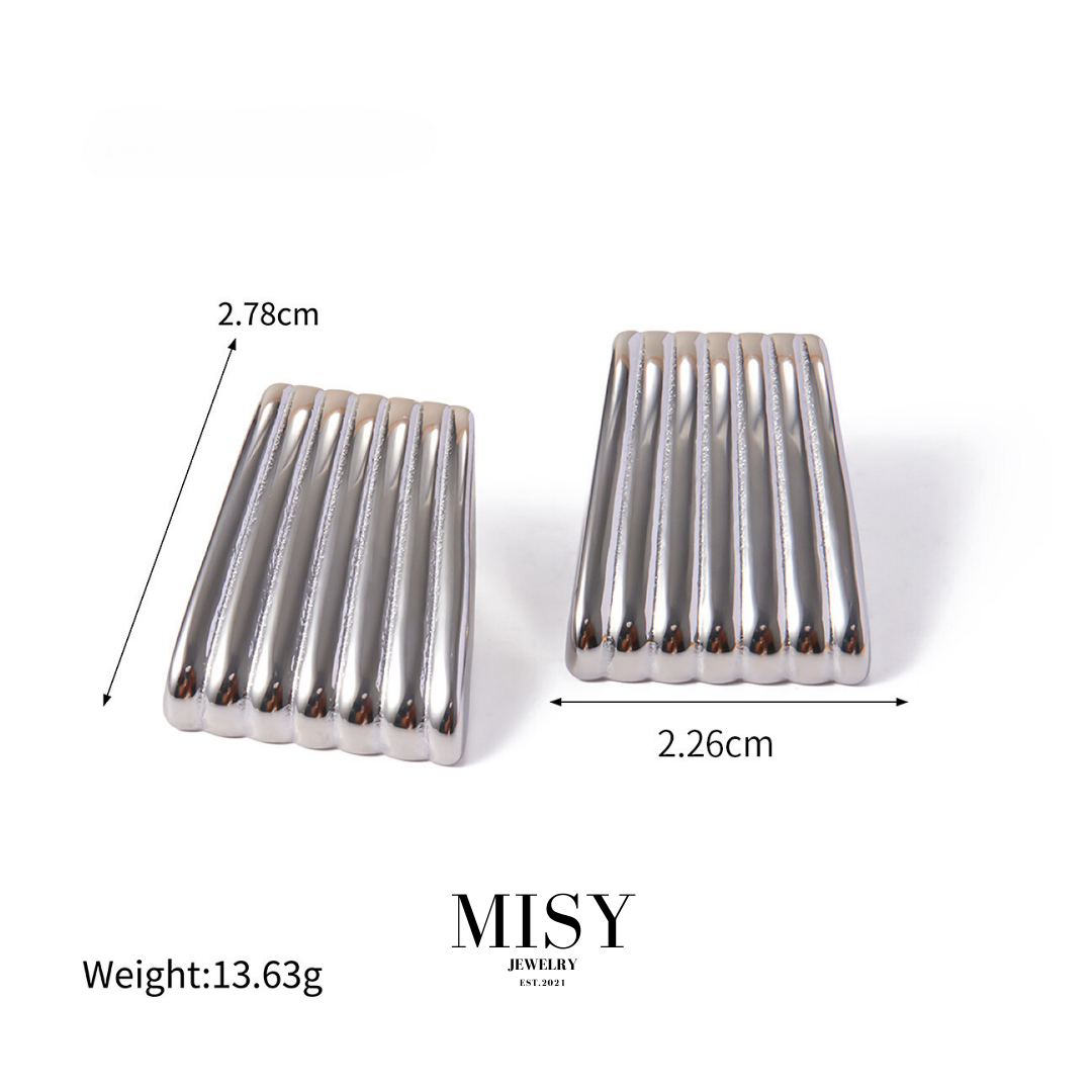 316L Striped Pierce — ディテール | リング | サージカルステンレス316L | Misy Jewelry