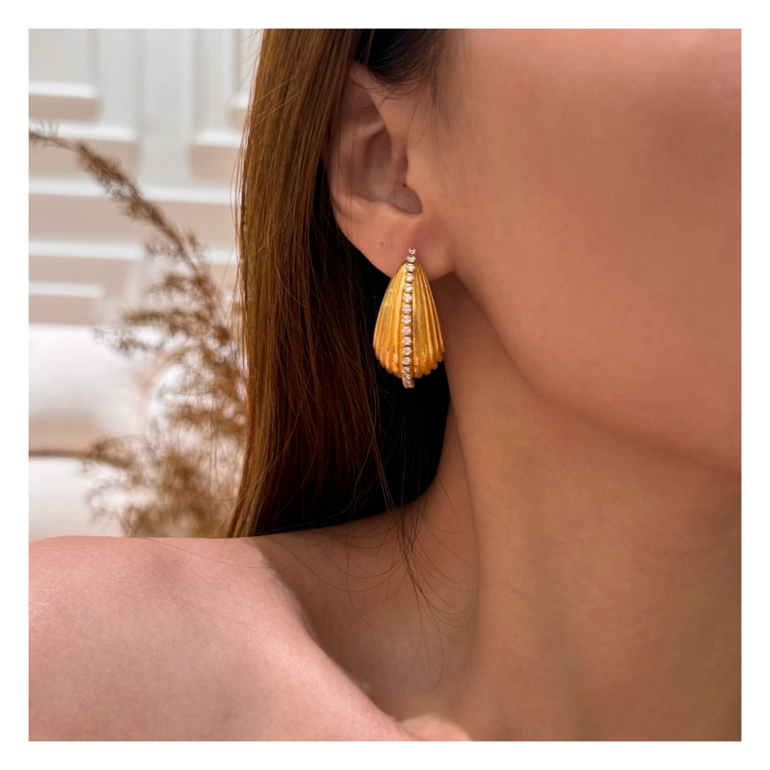 316L Zirconia Drop Pierce - ピアス・イヤリング|Misy Jewelry