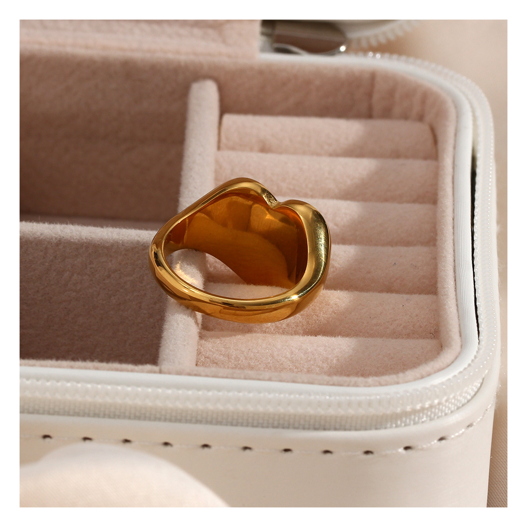 316L Heart Ring~SELF LOVE CLUB~ 詳細画像5|Misy Jewelry