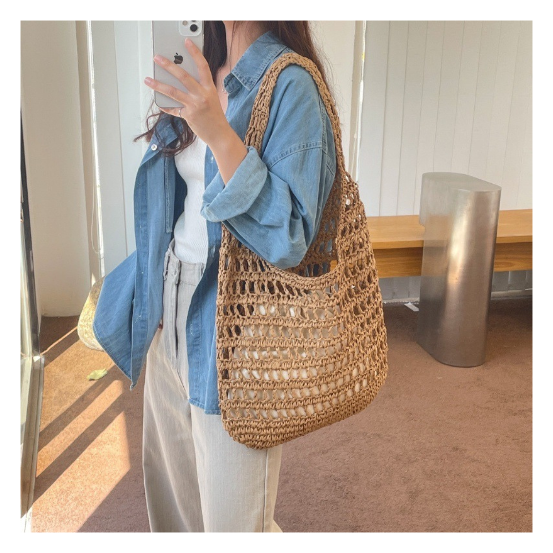 Straw Shoulder Bag — ディテール | アクセサリー | サージカルステンレス316L | Misy Jewelry
