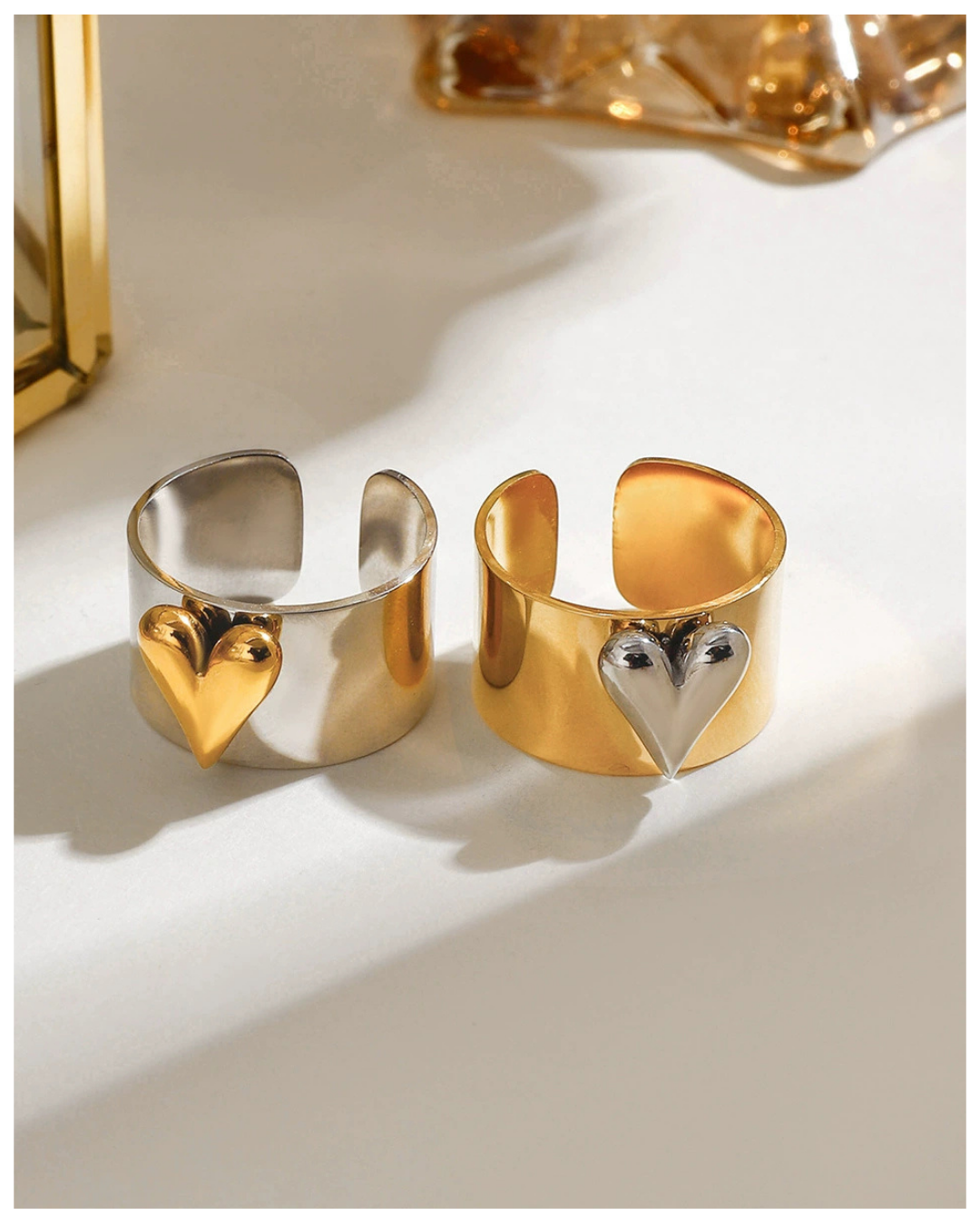 316L Heartl Edge Ring — ディテール | リング | サージカルステンレス316L | Misy Jewelry