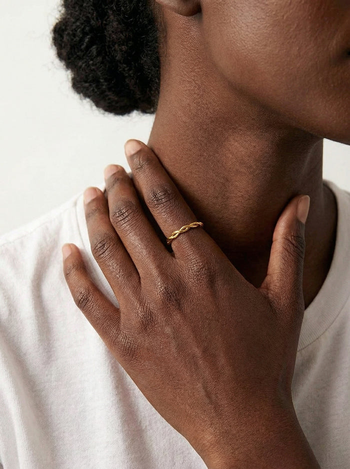 316L Twist Ring