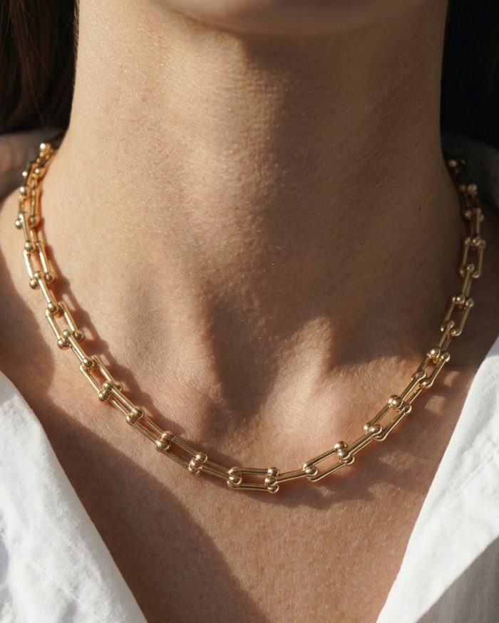 316L U Chain Necklace