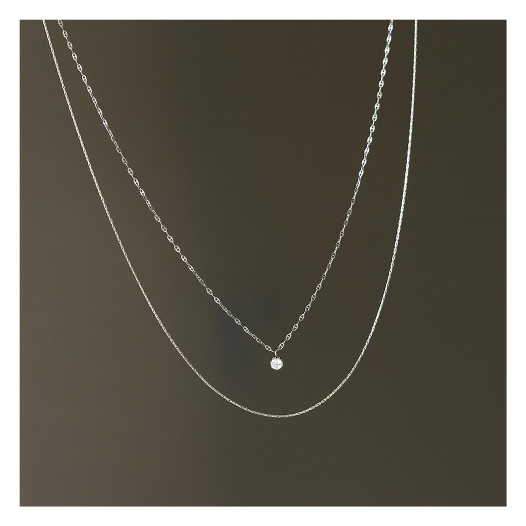 316L Anchor Double Necklace — ディテール | ネックレス | サージカルステンレス316L | Misy Jewelry