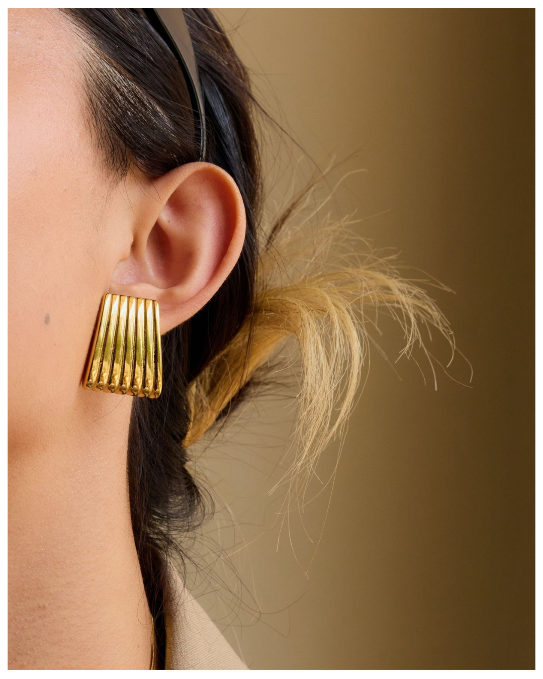 316L Striped Pierce — 着用イメージ | リング | サージカルステンレス316L | Misy Jewelry