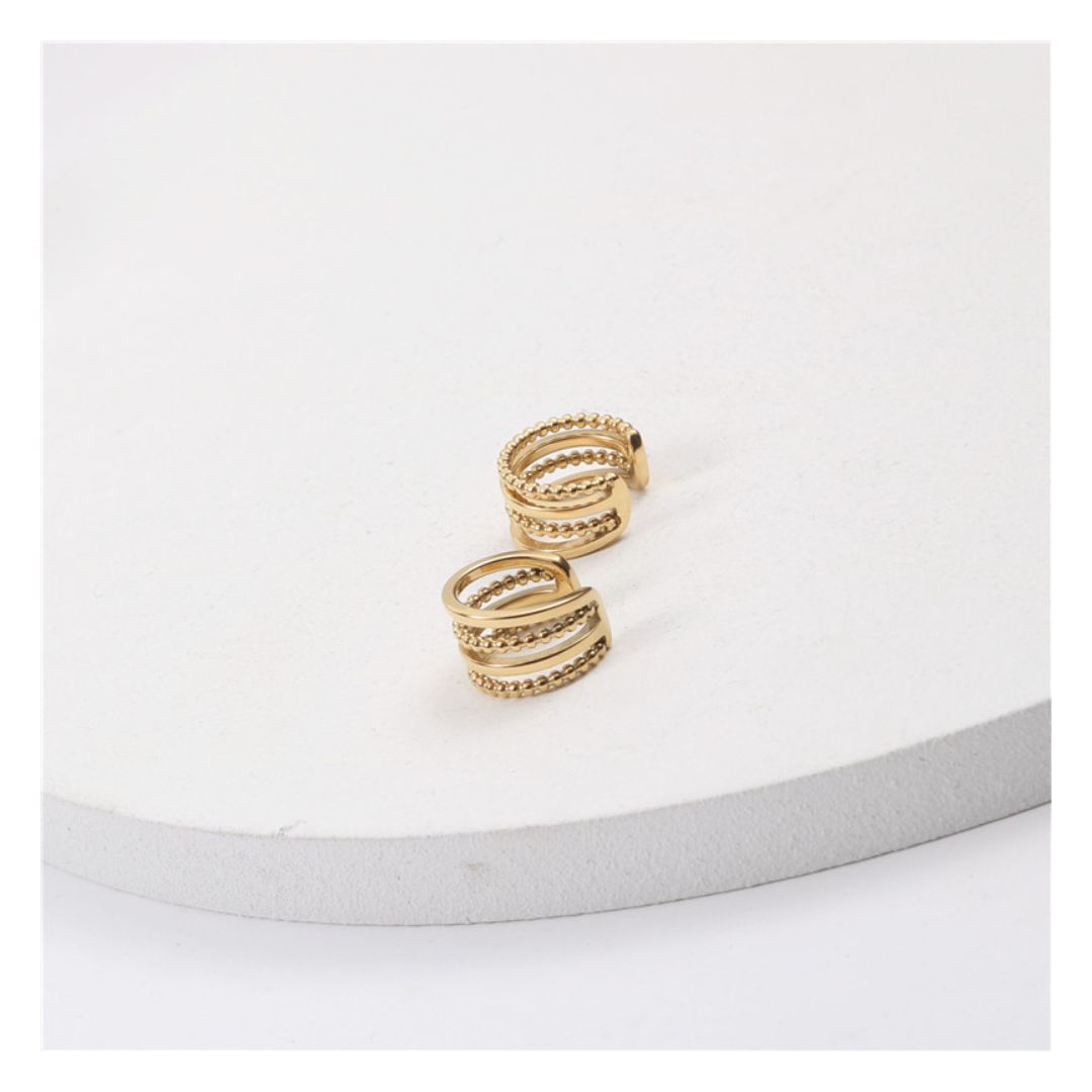316L Lined Ear Cuff(Single) — ディテール | リング | サージカルステンレス316L | Misy Jewelry