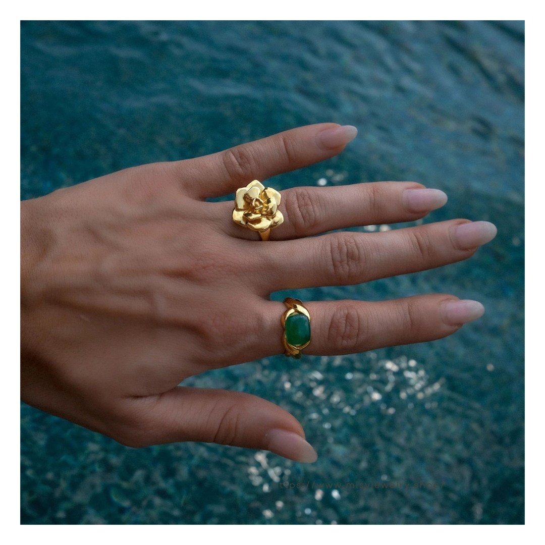 316L Rose Ring — ディテール | リング | サージカルステンレス316L | Misy Jewelry