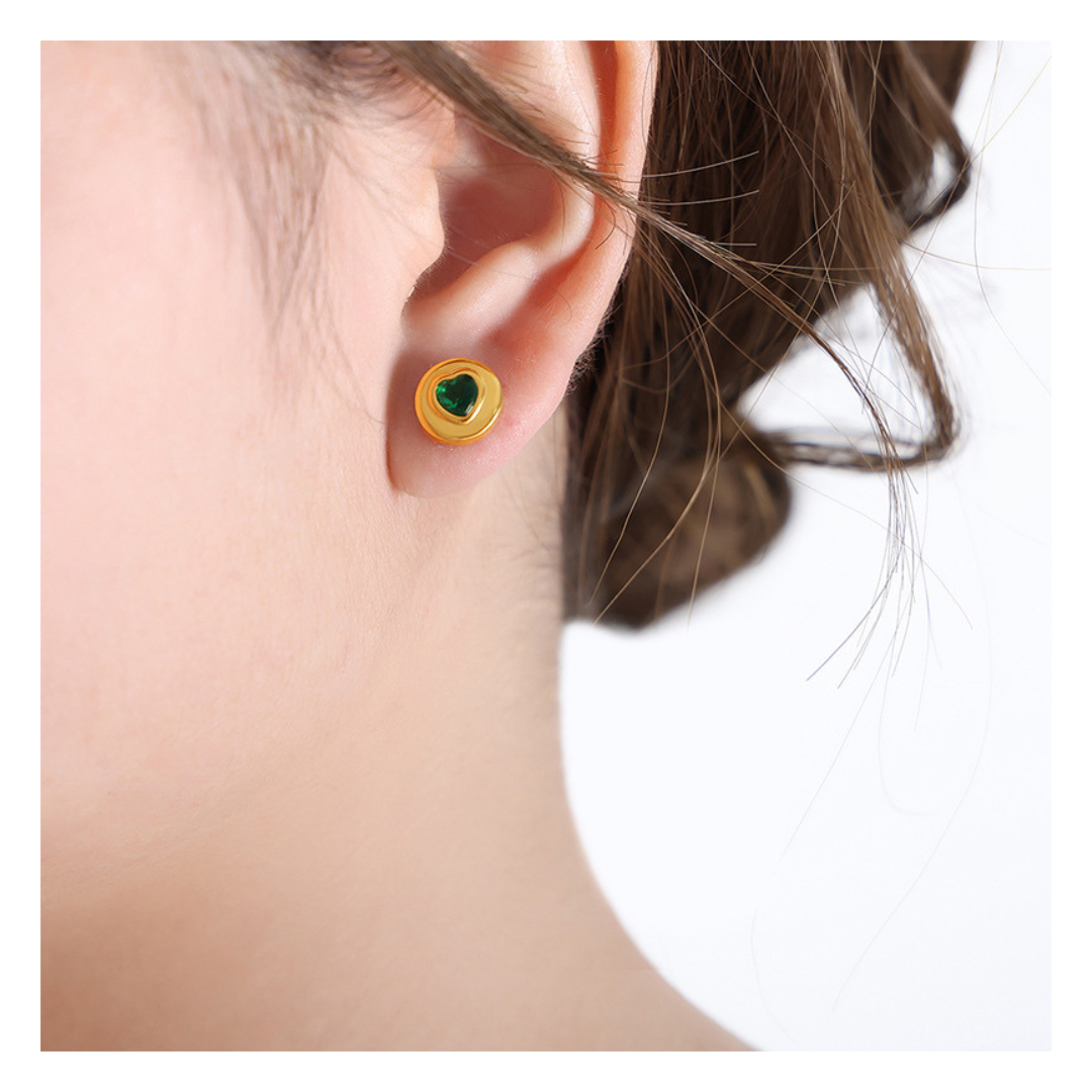316L Oval Twist Pierce - ピアス・イヤリング|Misy Jewelry