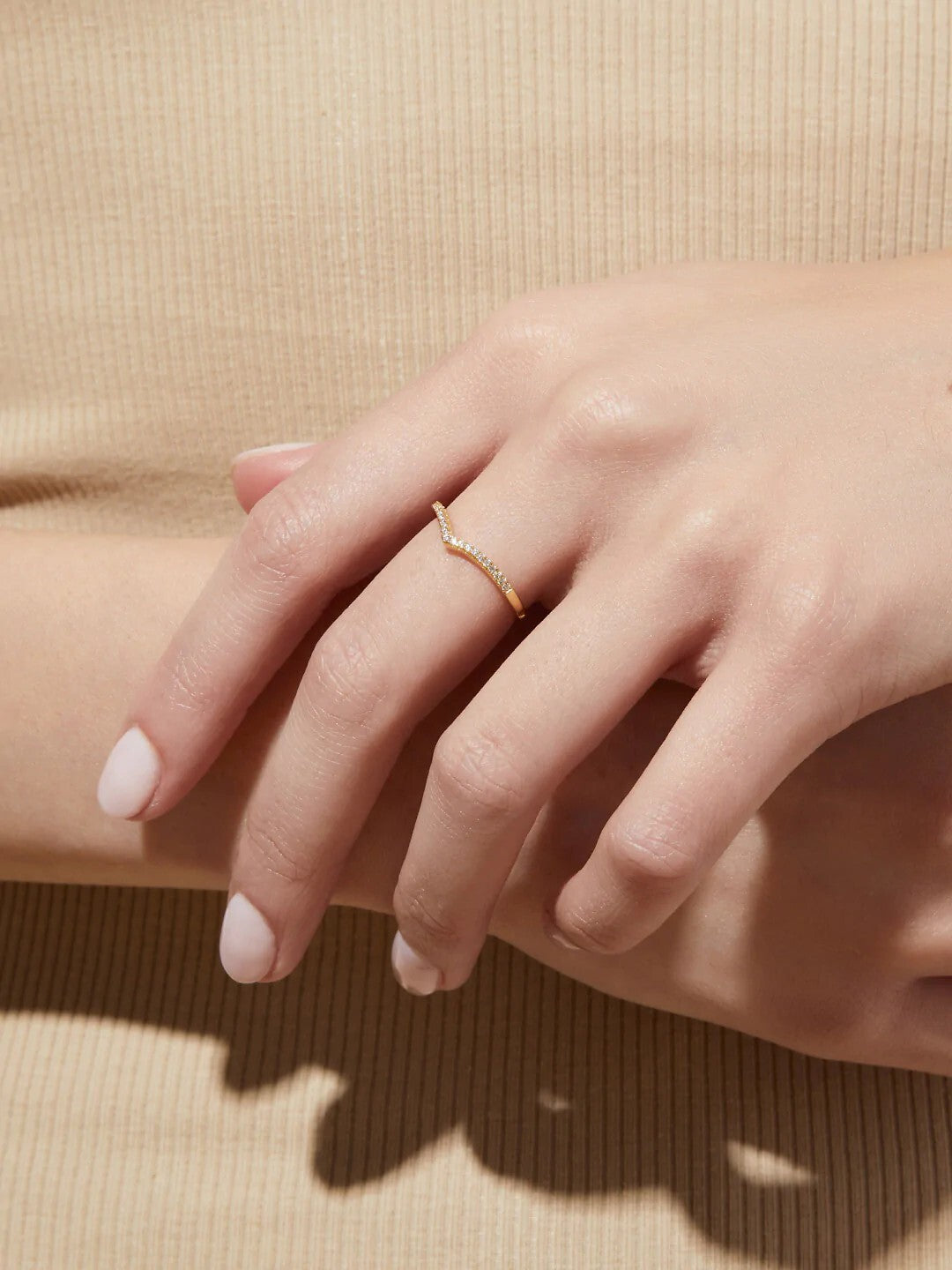 316L V Ring Free size — ディテール | リング | サージカルステンレス316L | Misy Jewelry