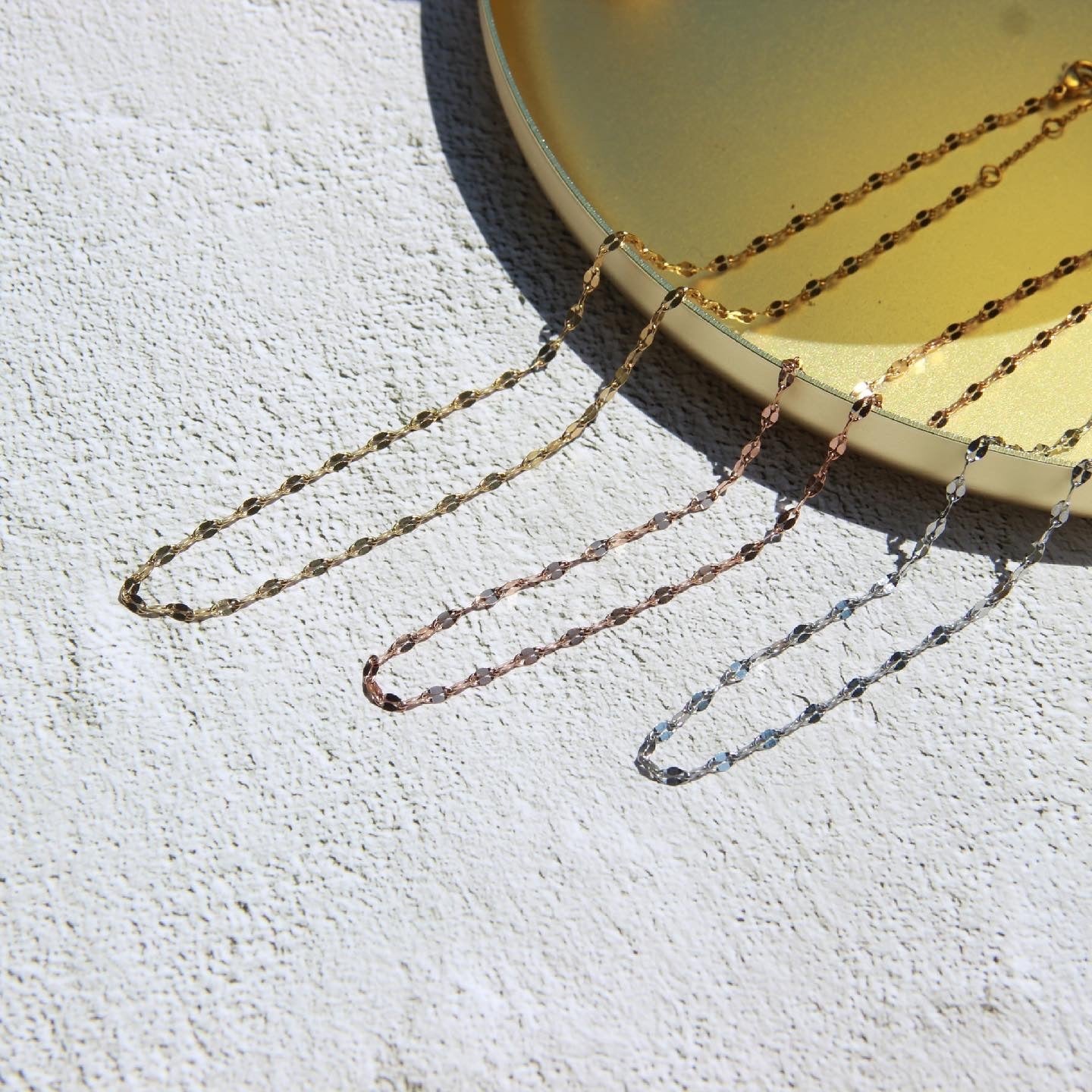 316L Petal choker necklace — ディテール | ネックレス | サージカルステンレス316L | Misy Jewelry