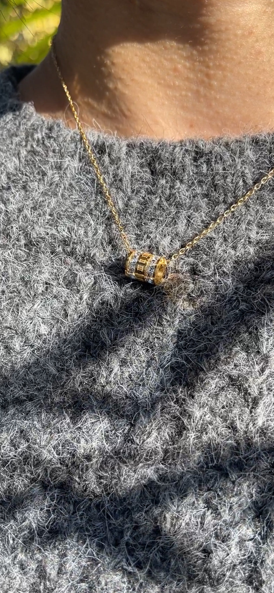 316L Roman Barrel Necklace 詳細画像5|Misy Jewelry