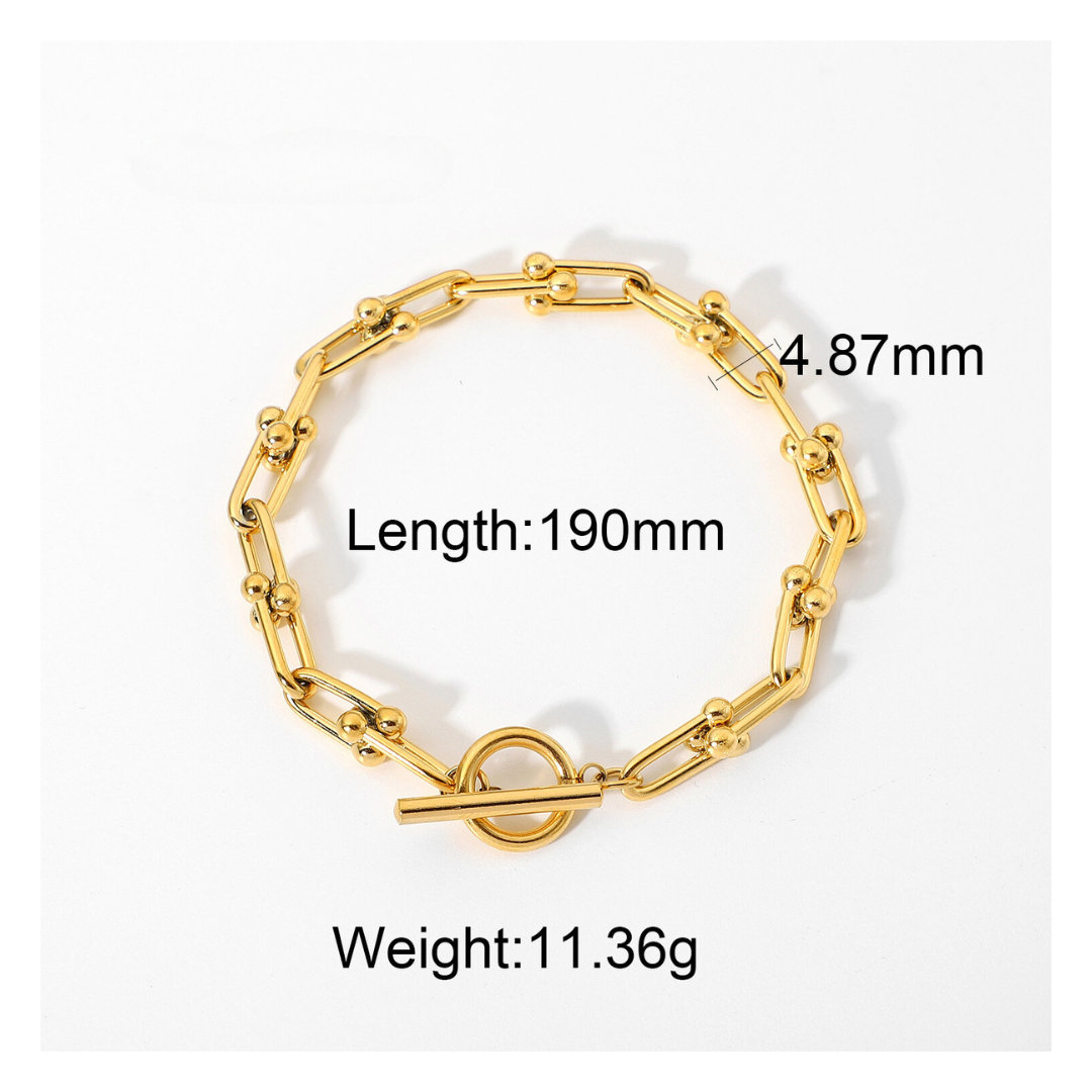 316L U Chain Bracelet — ディテール | ネックレス | サージカルステンレス316L | Misy Jewelry