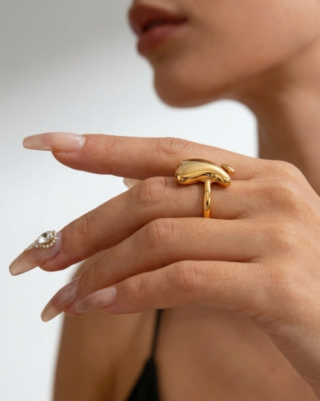 316L Cross Heart Ring — ディテール | リング | サージカルステンレス316L | Misy Jewelry
