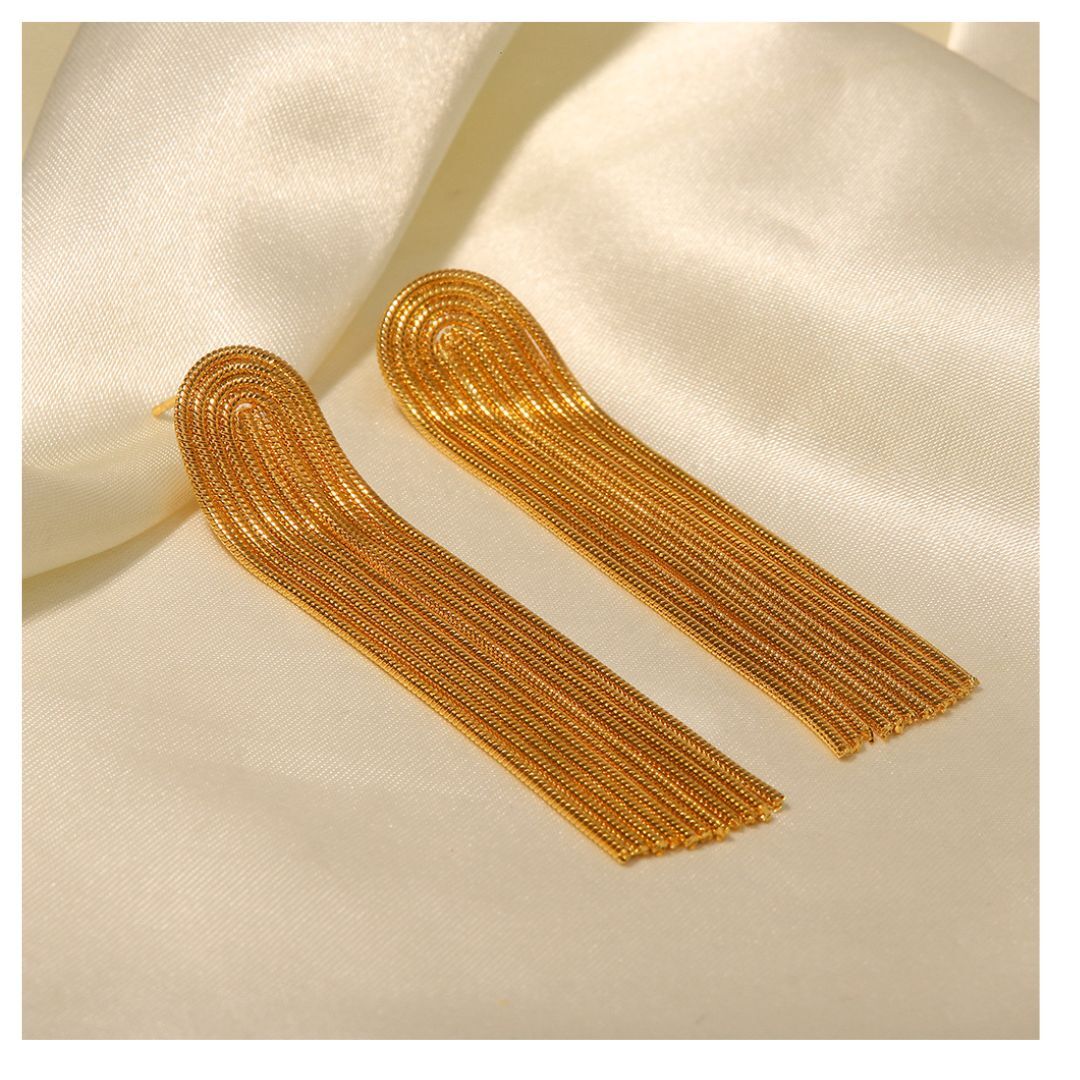 316L Drop Pierce Gold — ディテール | リング | サージカルステンレス316L | Misy Jewelry