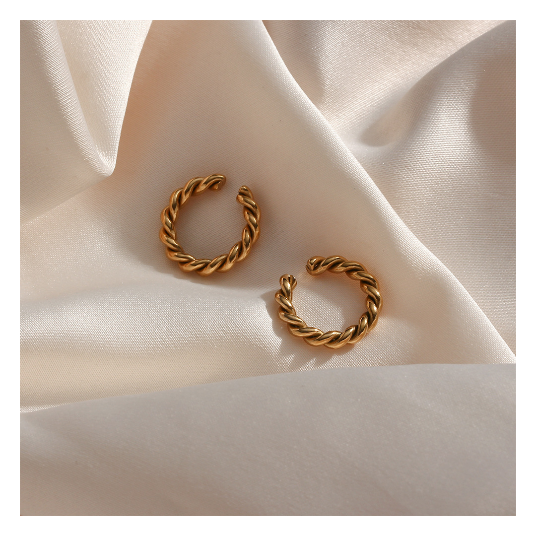 316L Twisted Ear Cuff(2set) — ディテール | リング | サージカルステンレス316L | Misy Jewelry