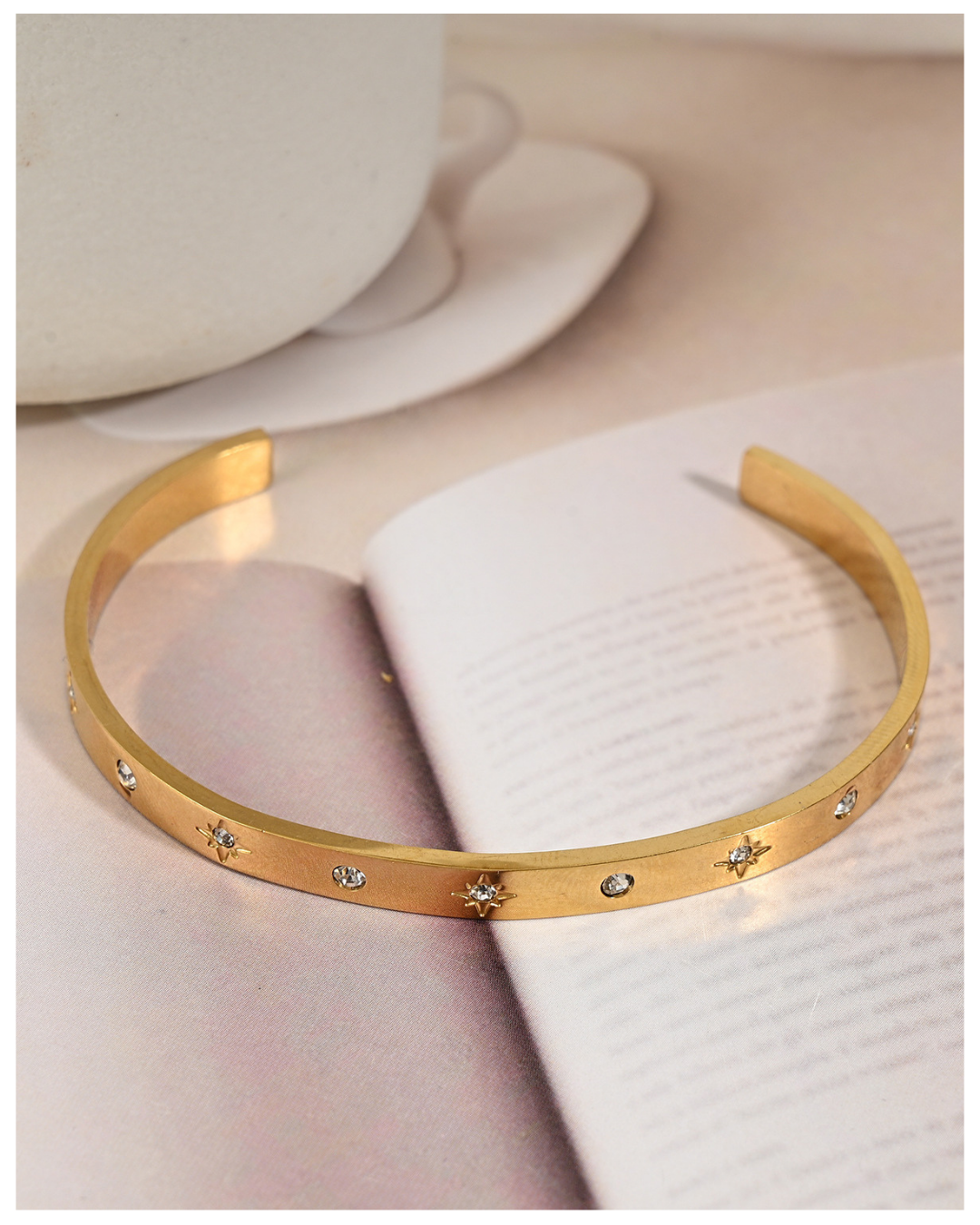316L Starry Glow Bangle — ディテール | ブレスレット | サージカルステンレス316L | Misy Jewelry