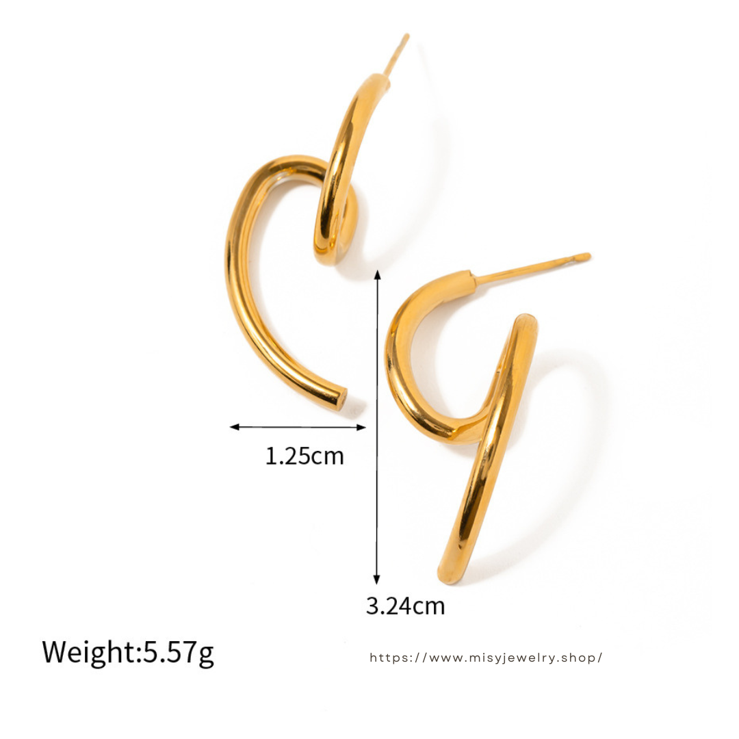 316L Drip Pierce — 着用イメージ | リング | サージカルステンレス316L | Misy Jewelry
