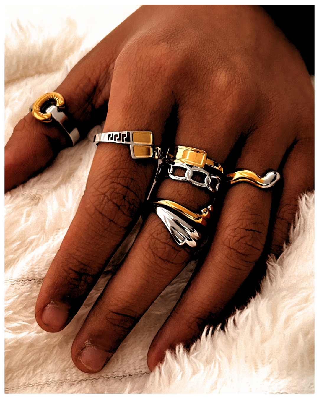 316L Crescent Horn Ring — ディテール | リング | サージカルステンレス316L | Misy Jewelry