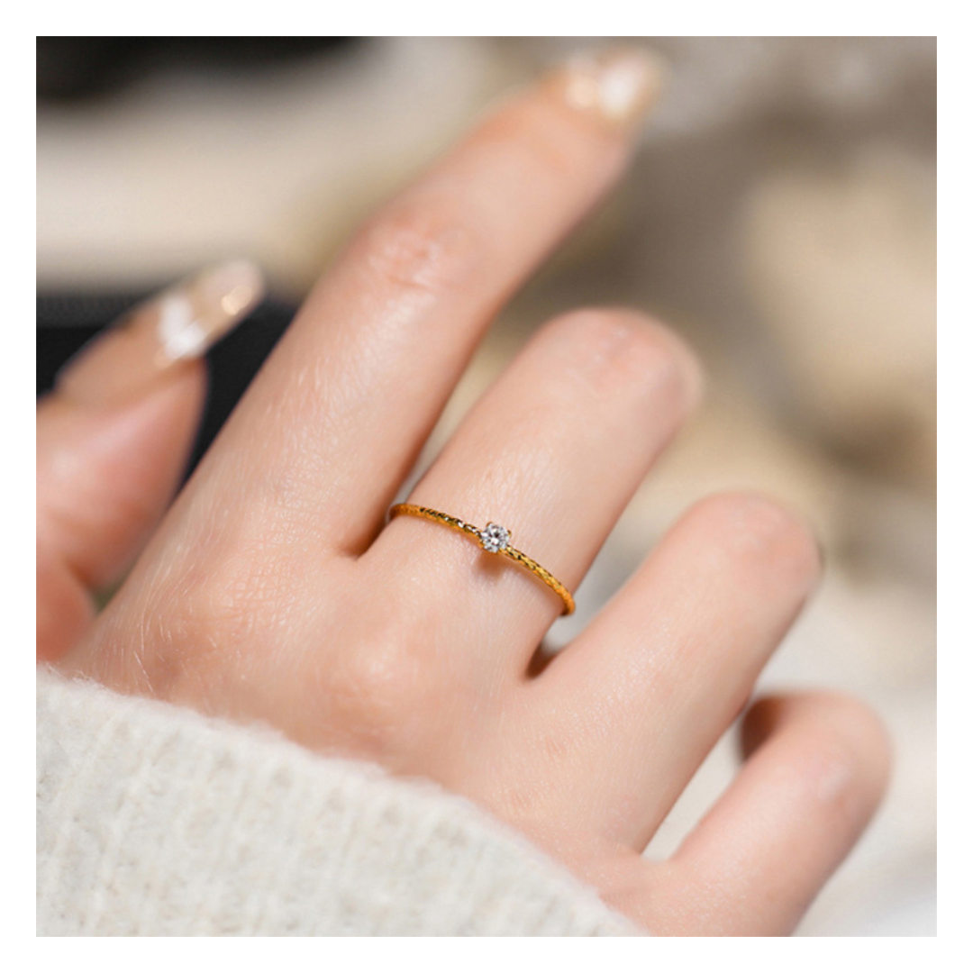 316L Only Zirconia Ring — ディテール | リング | サージカルステンレス316L | Misy Jewelry