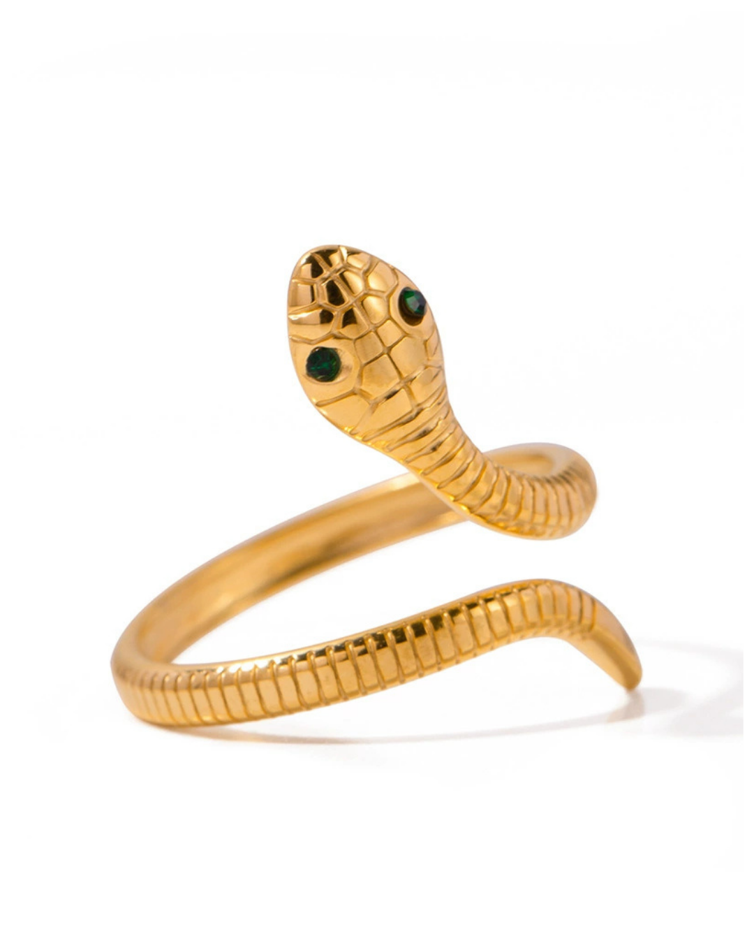316L Snake Serpent Embrace Ring — ディテール | リング | サージカルステンレス316L | Misy Jewelry