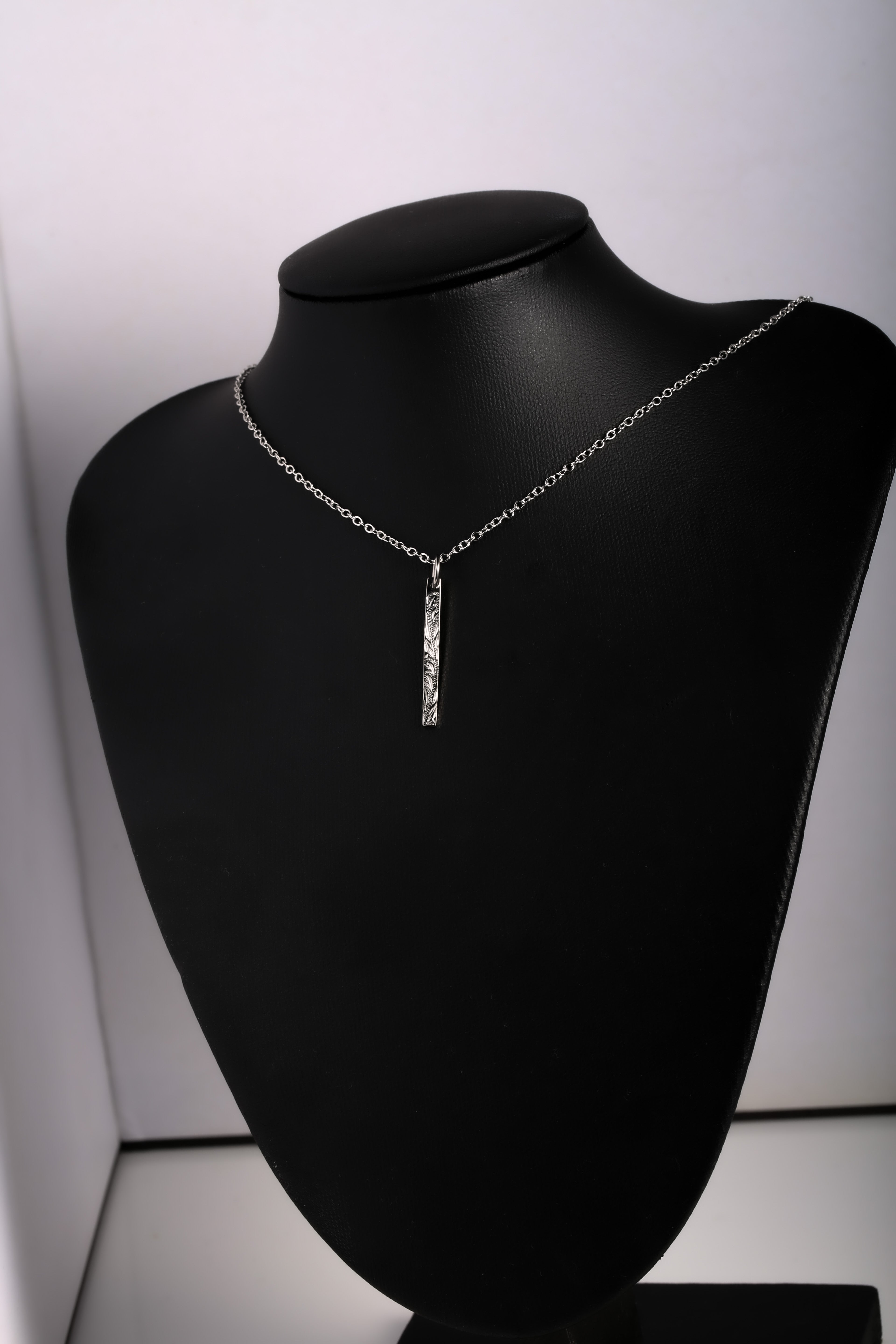 316L Hawaiian Plane Bar Necklace 詳細画像11|Misy Jewelry
