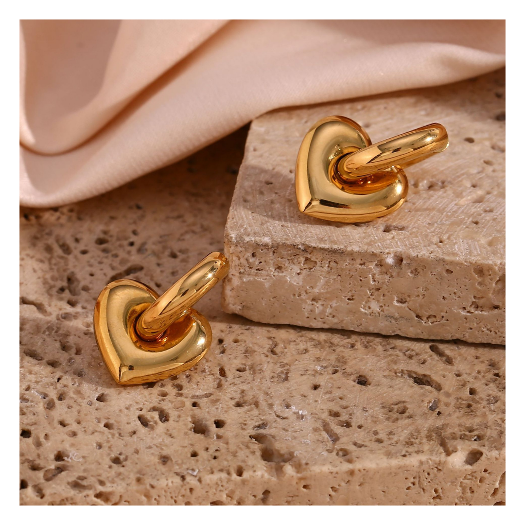 316L Round Heart Pierce — ディテール | リング | サージカルステンレス316L | Misy Jewelry