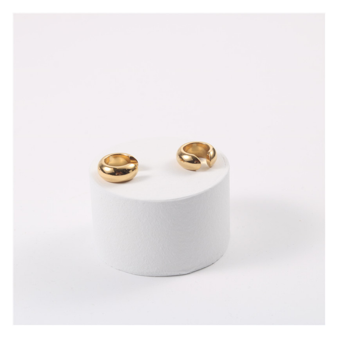 316L French Retro Ear Cuff(Single) — 着用イメージ | リング | サージカルステンレス316L | Misy Jewelry