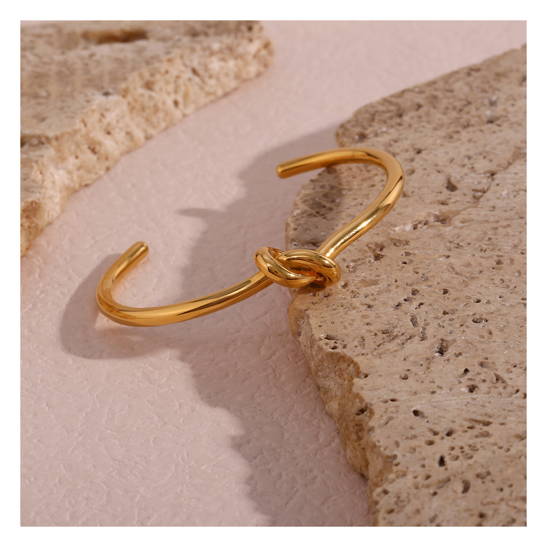 316L Knot Bangle | ブレスレット | サージカルステンレス316L | Misy Jewelry