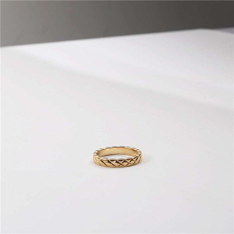 316L X cut Ring — ディテール | リング | サージカルステンレス316L | Misy Jewelry