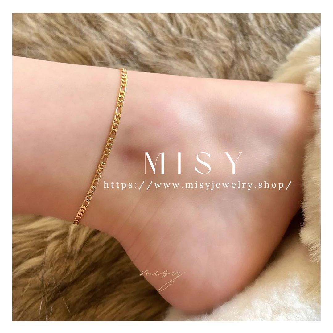 316L Figaro Anklet | ブレスレット | サージカルステンレス316L | Misy Jewelry