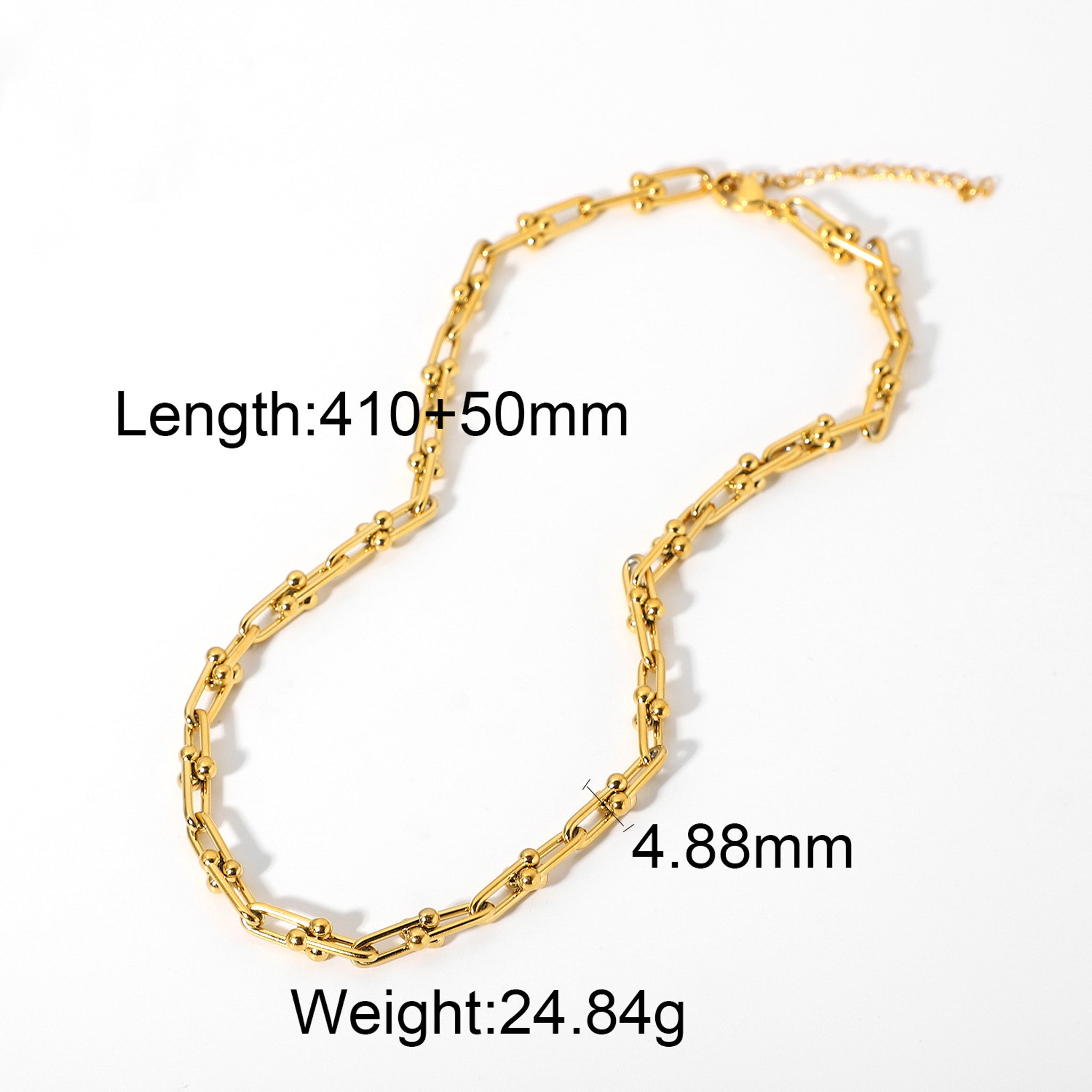 316L U Chain Necklace — ディテール | ネックレス | サージカルステンレス316L | Misy Jewelry