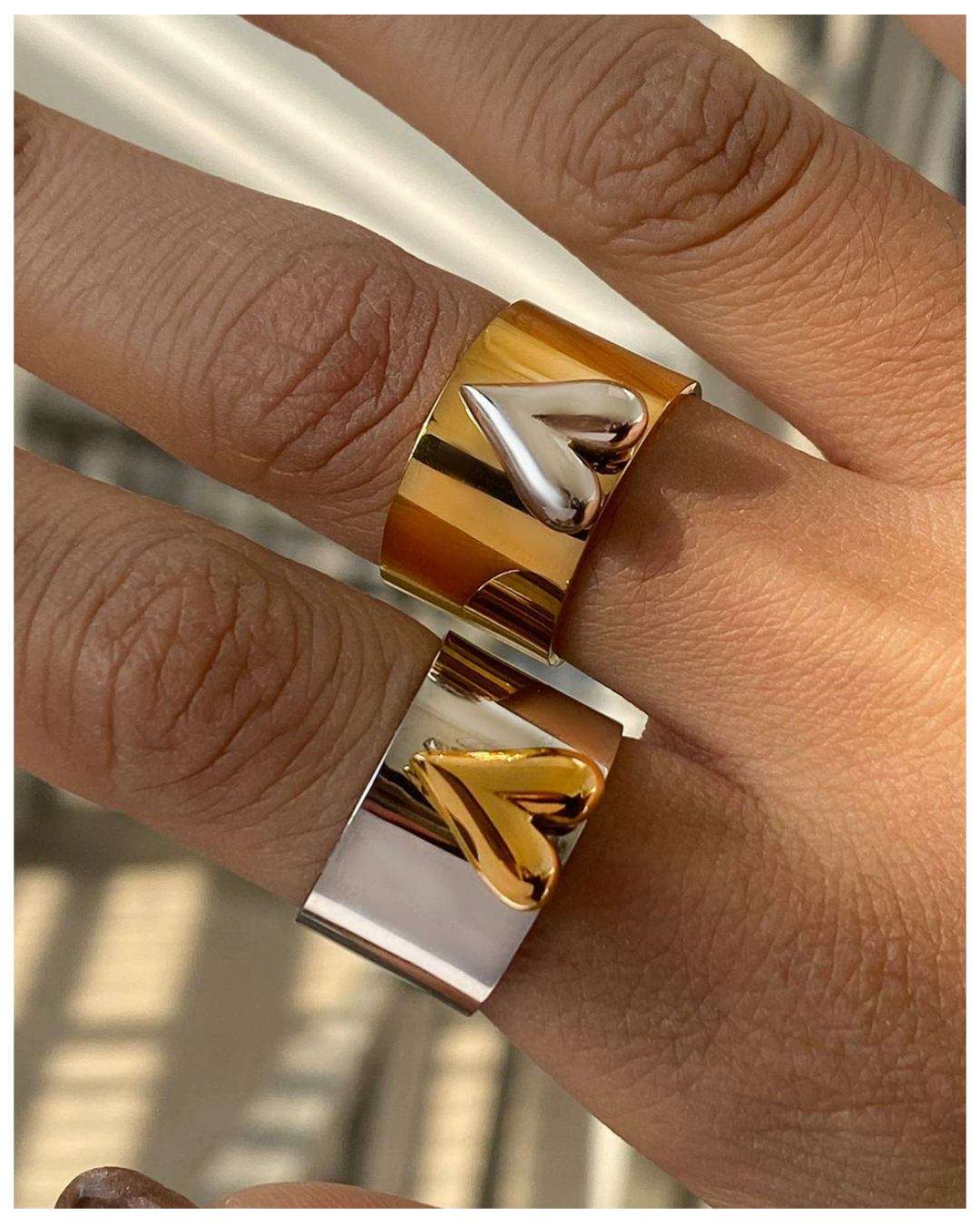 316L Heartl Edge Ring — ディテール | リング | サージカルステンレス316L | Misy Jewelry