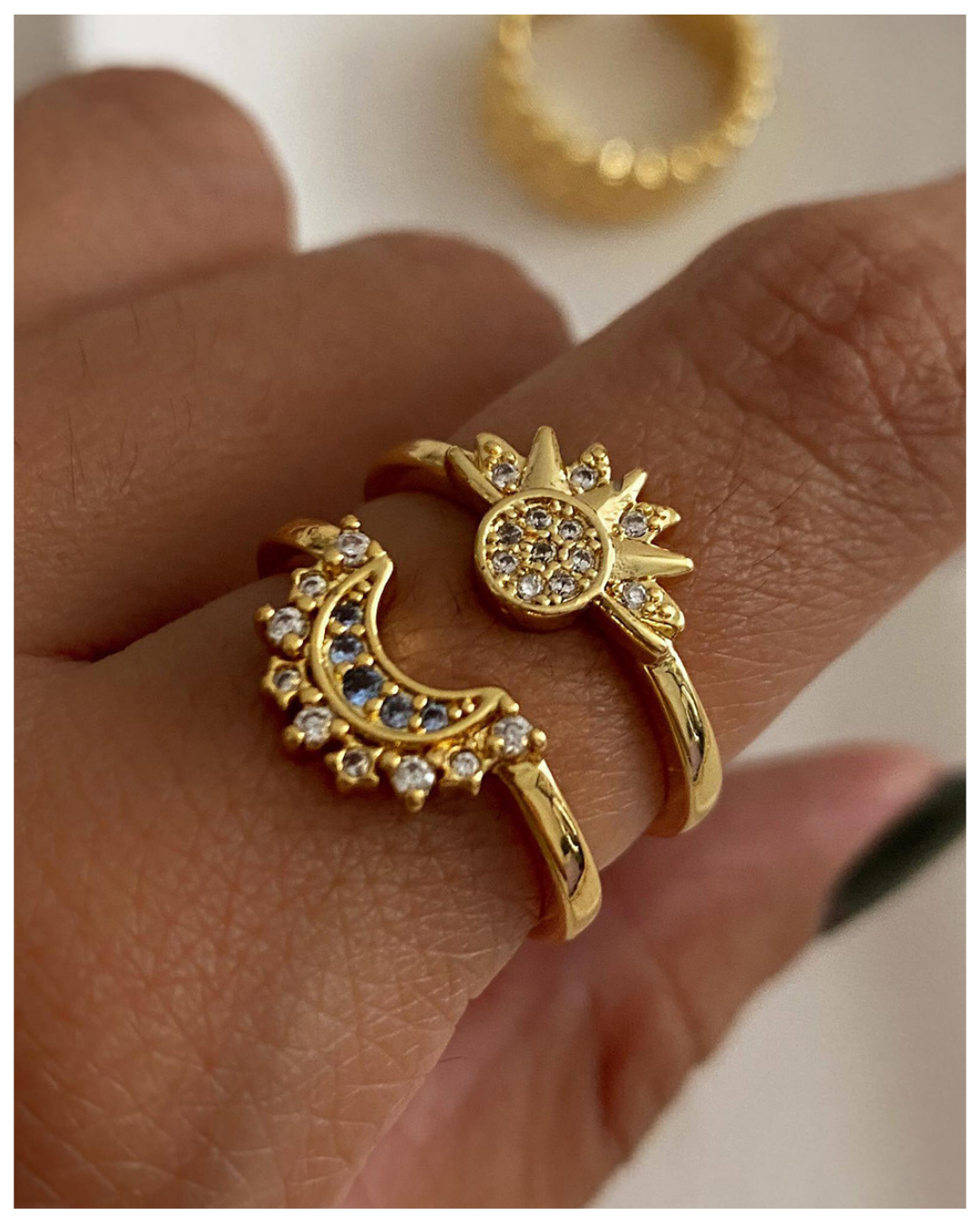 316L Daylight / Starlight Ring — ディテール | リング | サージカルステンレス316L | Misy Jewelry