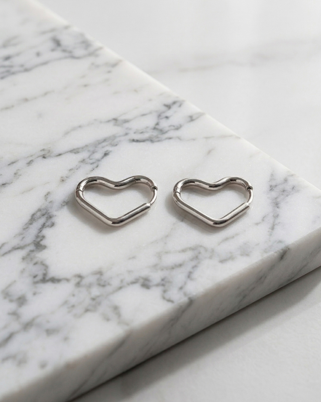 316L Heart Pierce Gold — ディテール | リング | サージカルステンレス316L | Misy Jewelry