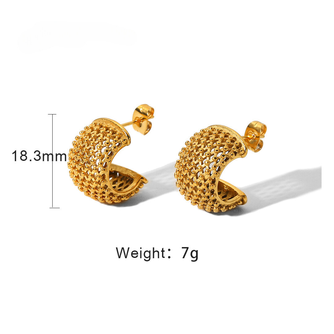 316L Durian Pierce — 着用イメージ | リング | サージカルステンレス316L | Misy Jewelry