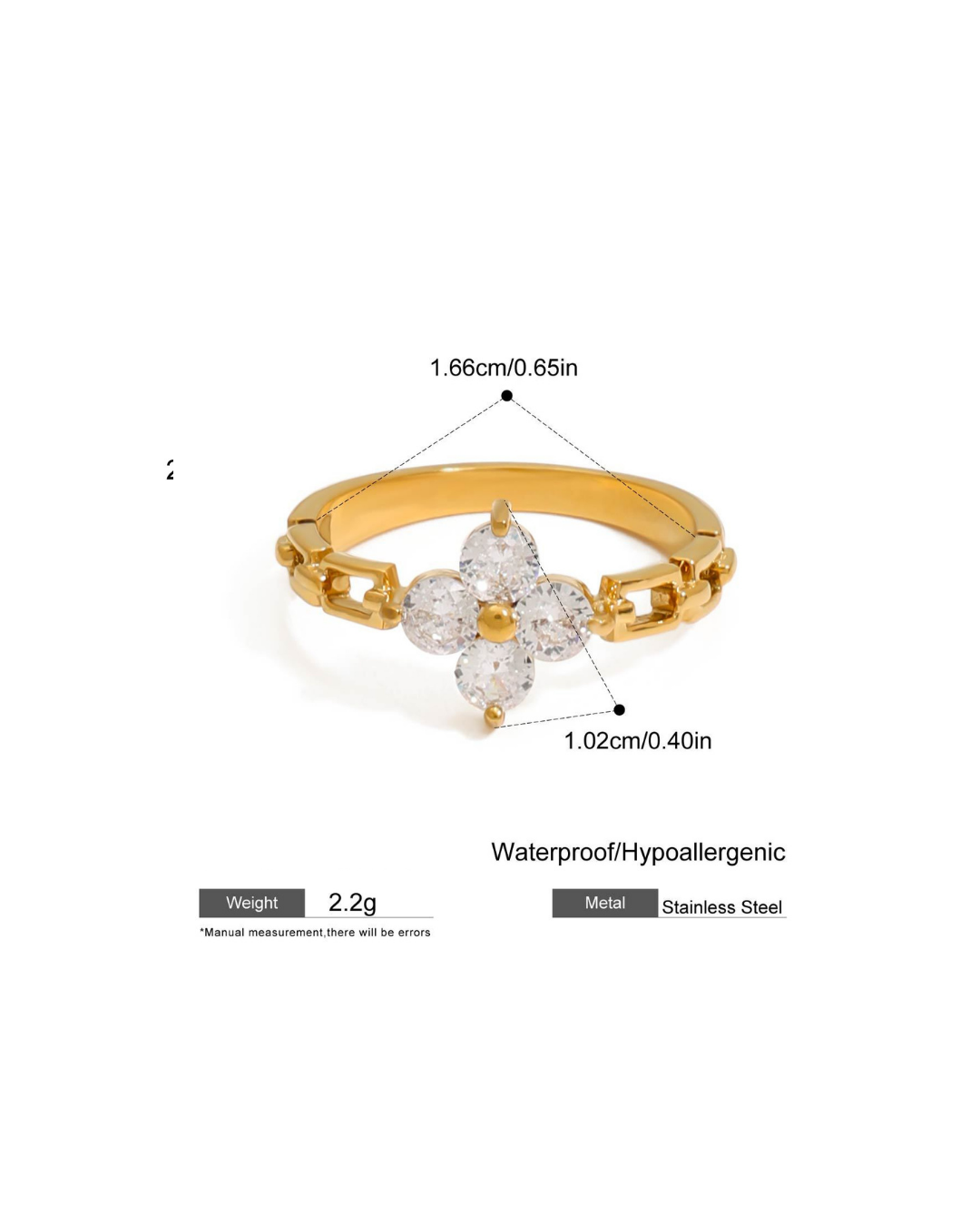 316L Lumi?re Chain Ring 詳細画像3|Misy Jewelry