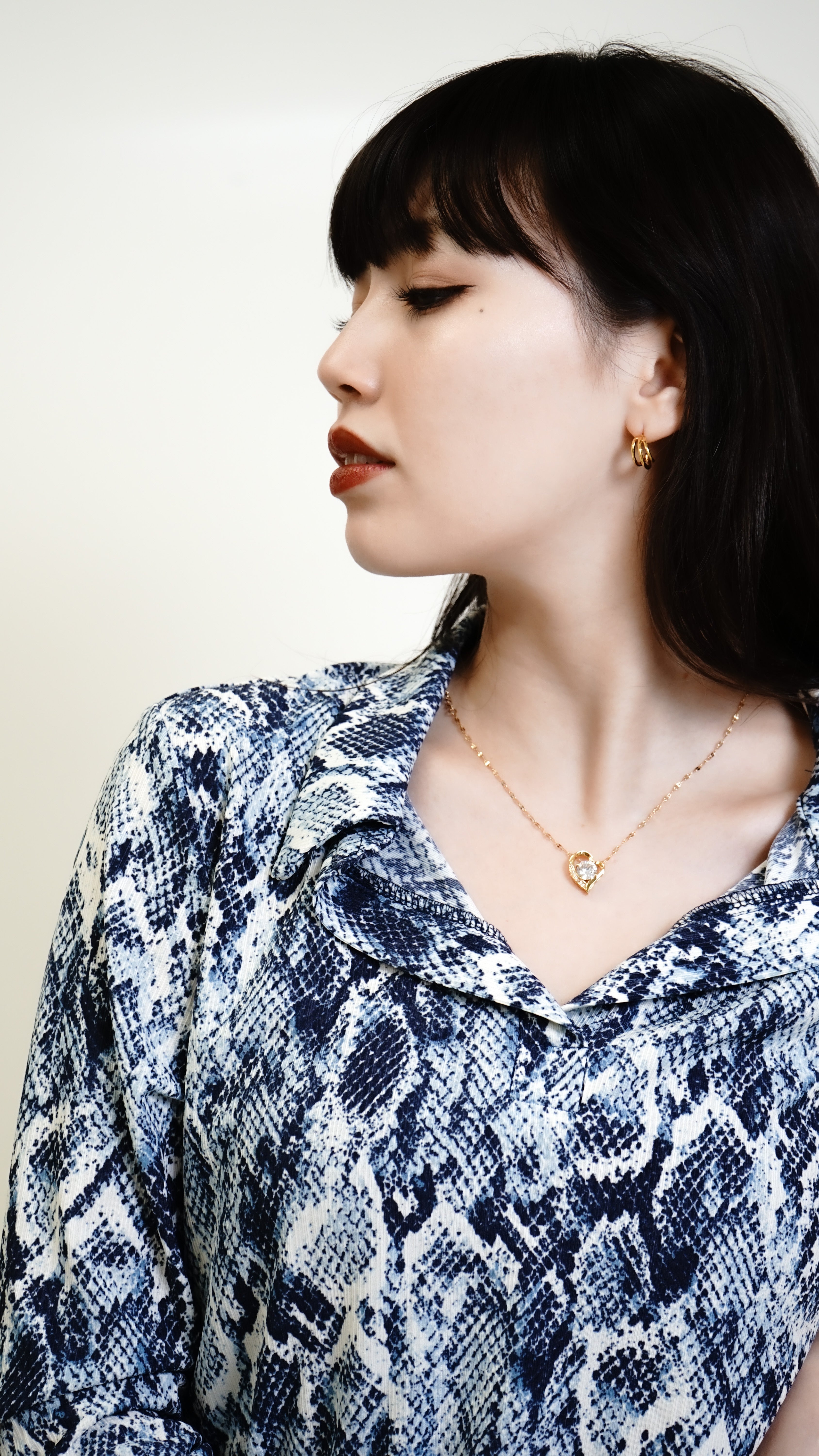 s925 Hoop pierce Triple Earrings — ディテール | リング | サージカルステンレス316L | Misy Jewelry