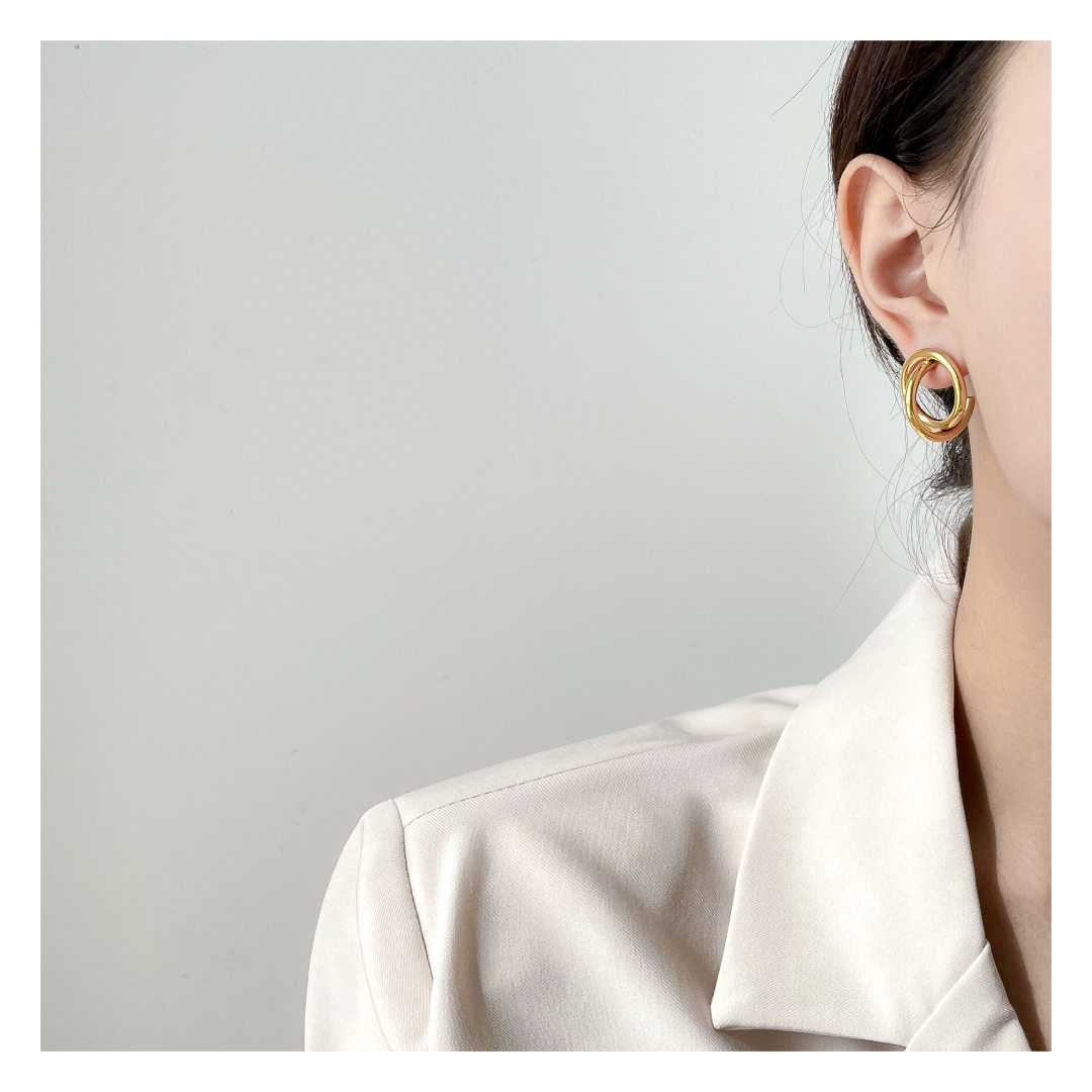 316L Double Circle Pierce — ディテール | リング | サージカルステンレス316L | Misy Jewelry