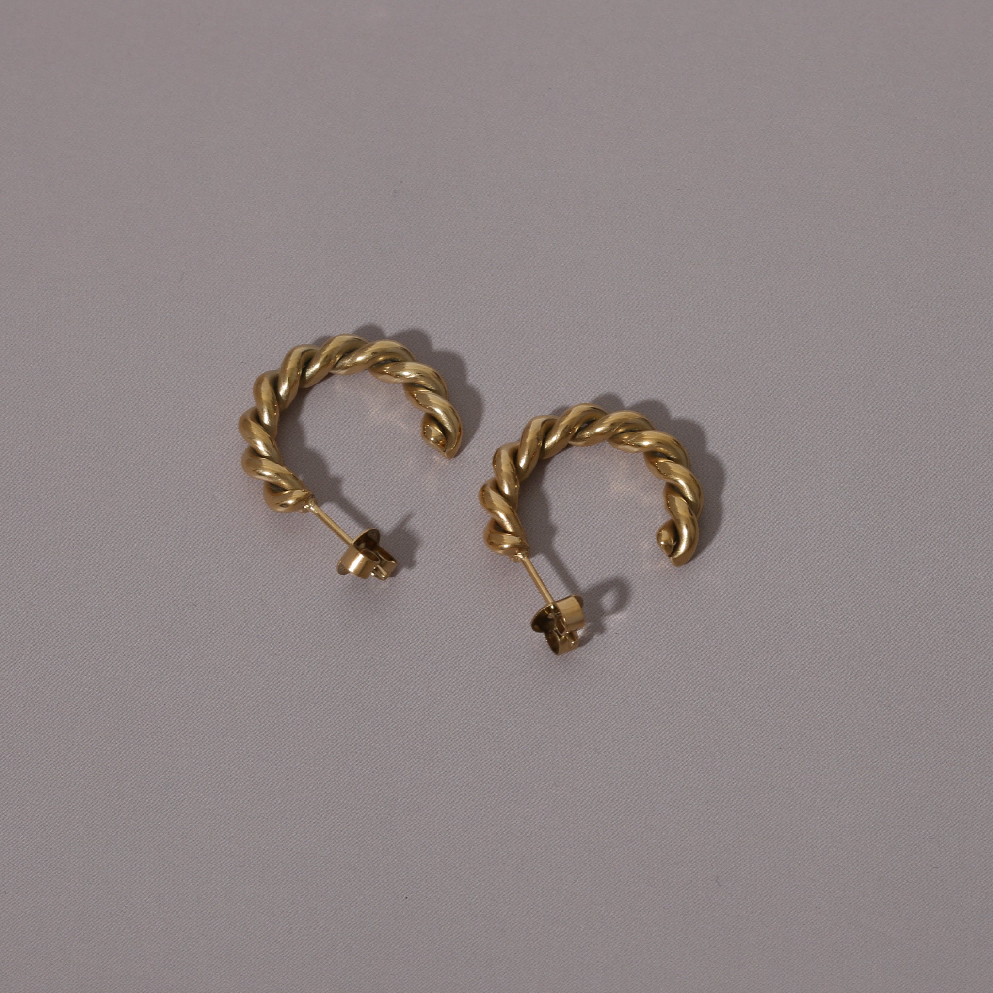 316L Twist Hoop Pierce — ディテール | リング | サージカルステンレス316L | Misy Jewelry