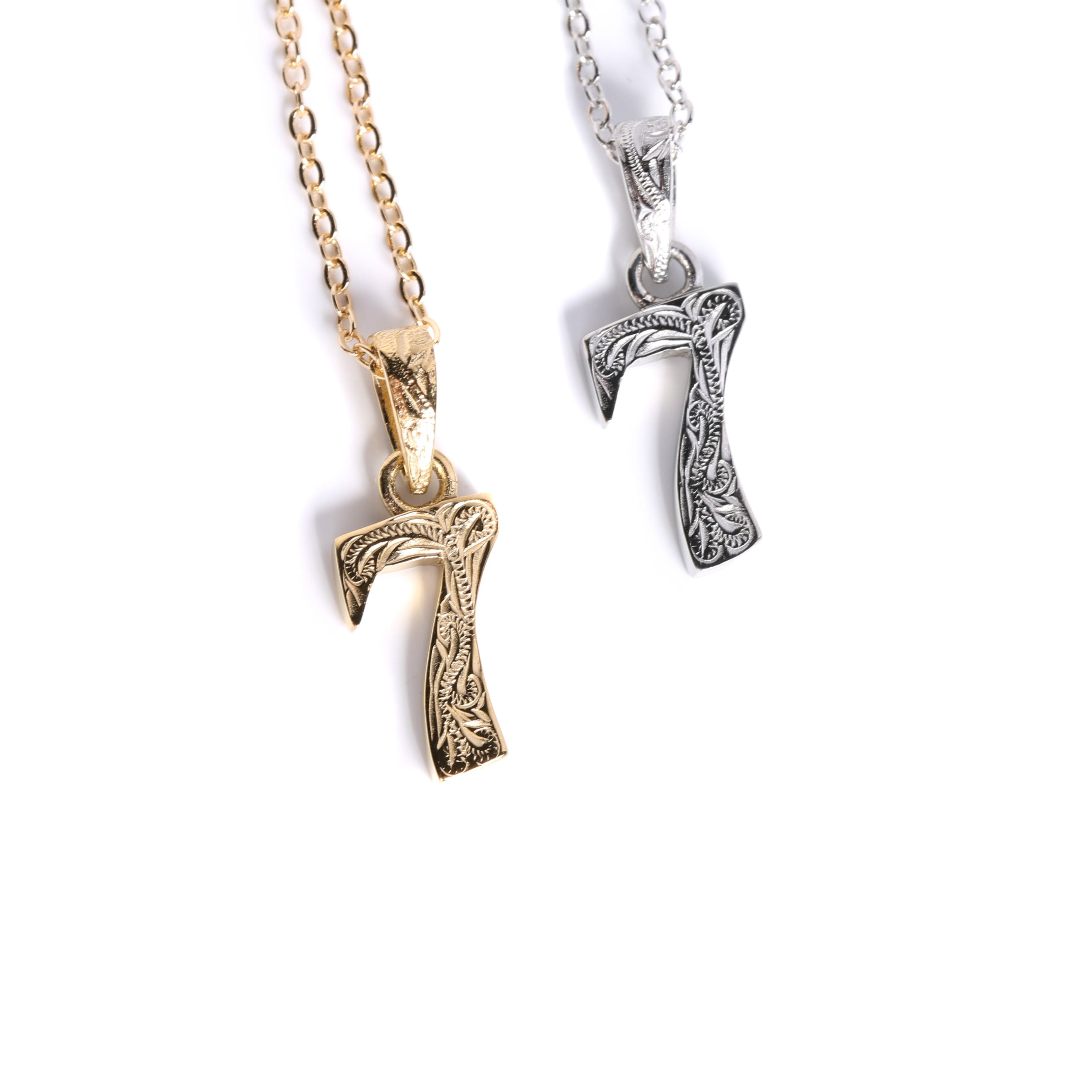 316L Hawaiian Number Necklace - ネックレス|Misy Jewelry